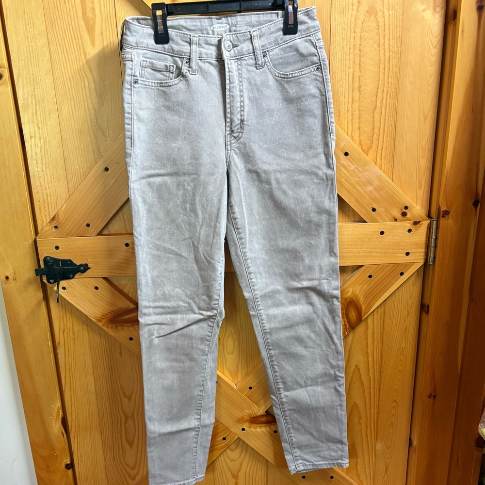 Old Navy Tan Straight Leg Pants